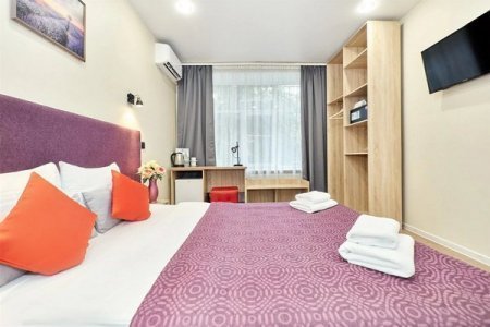 Интерьер в Улучшенном Стандарте в отеле ПИТЕР на Добролюбова 5